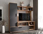 Гостиная Мини (дуб крафт/графит)