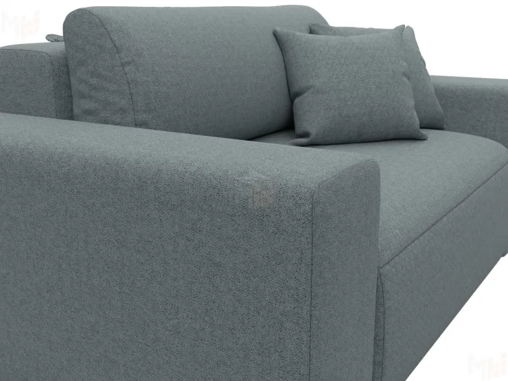 Кресло Лига-036 НПБ ( Амур серый )