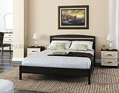 Кровать из массива Камелия-1 (120*200) венге Кровать из массива Камелия-1 (120*200) венге