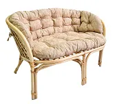 Диван Багама с полной бежевой подушкой