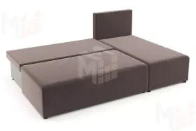 Угловой диван Рим Коричневый Угловой диван Рим Коричневый