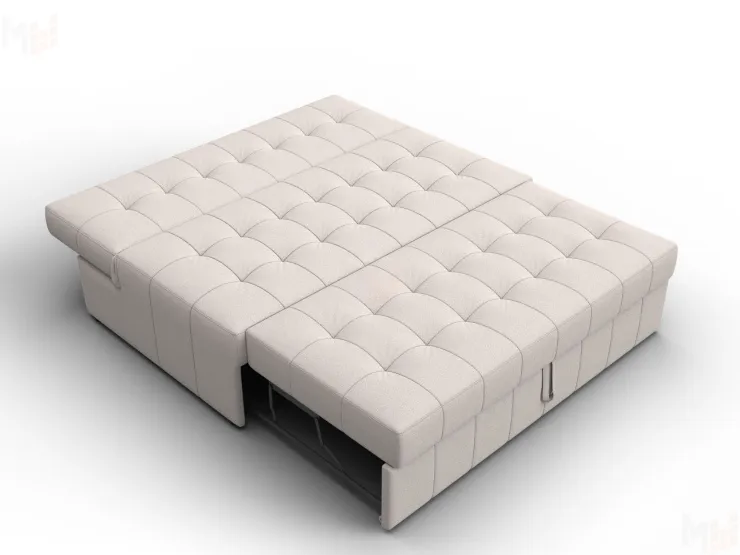 Диван прямой Лига-107 (140) ( JOLY 05 бежевый )