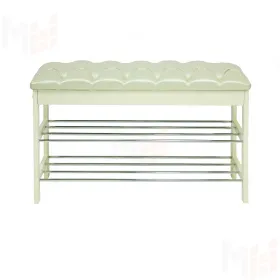 Банкетка Leset "Грейс" (Дуб шампань/Oregon perlamutr 106, каретная стяжка)