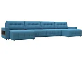 Диван П-образный с полками Лига-053 НПБ Лонг