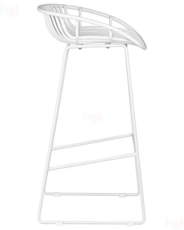 Стул барный DOBRIN FRANK (белый)
