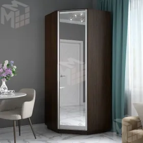 Шкаф угловой  Экспресс с зеркалом