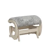 Пуф-маятник Leset Универсальный (Слоновая кость/Crash LUX 13 (серый))