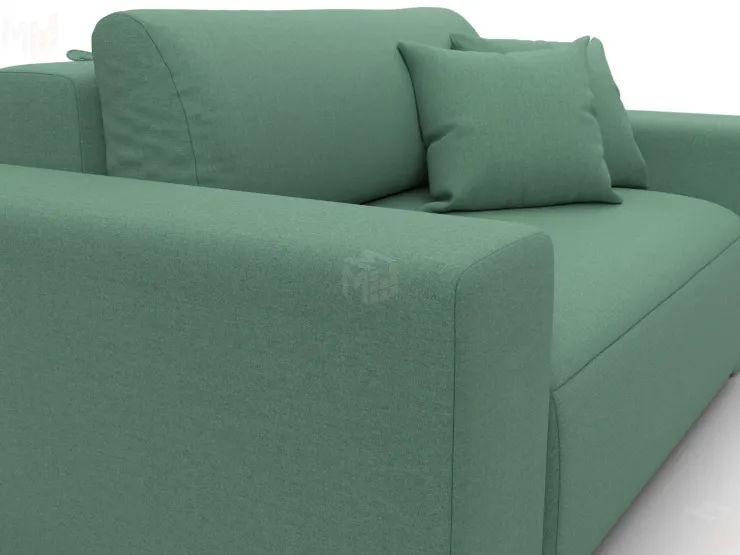 Кресло Лига-036 НПБ ( Амур зеленый )