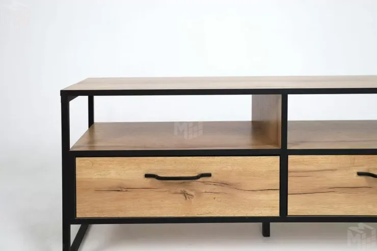 Тумба ТВ Виртон 11 Дуб Крафт Золотой