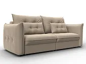 Диван прямой Лига-100 НПБ ( SEVEN 729 бежевый )