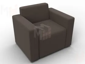 Кресло Лига-093 ( Амур 05 коричневый )