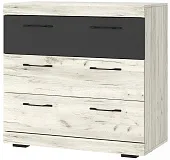 Комод Соната КС-900 Крафт белый-Антрацит Комод Соната КС-900 Крафт белый-Антрацит