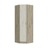 Шкаф угловой Гармония ШУ-601М дуб крафт белый - дуб крафт серый