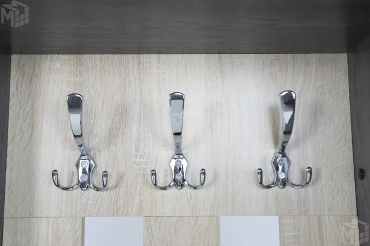 Прихожая Гретта 1 Ясень Черный/Дуб Сонома