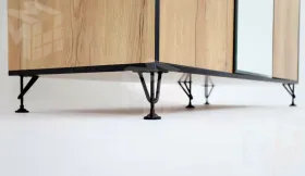 Шкаф 3-х створчатый Лофт 3 Дуб Крафт Золотой