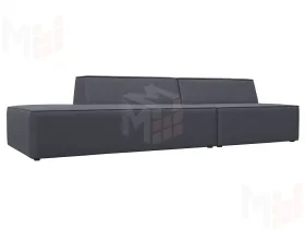 Диван прямой модульный Монс Модерн левый ( GRIFON 15 серый )