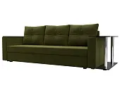 Диван прямой Атланта со столом справа