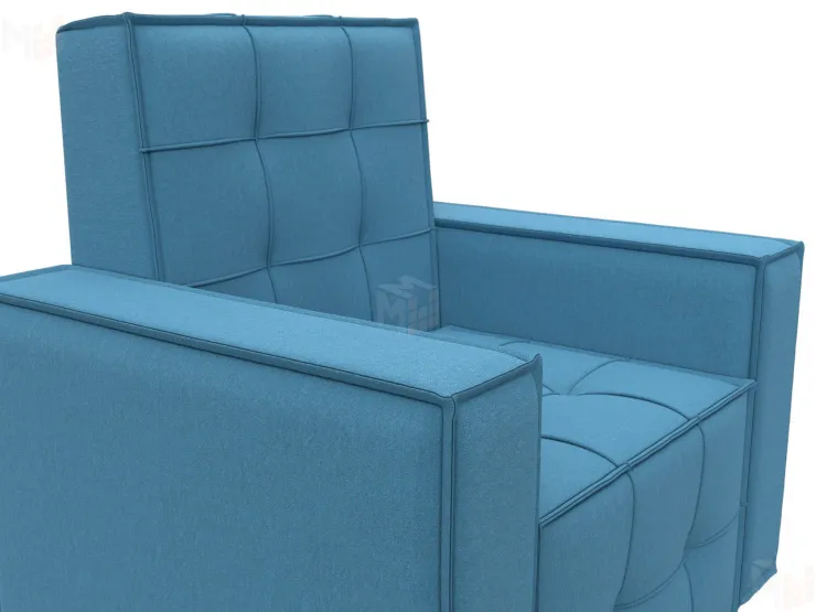 Кресло Лига-067 ( Амур 10 голубой )