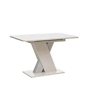 Стол раздвижной Leset Гросс (Бодега белый, компаньон Серый/Бодега белый)