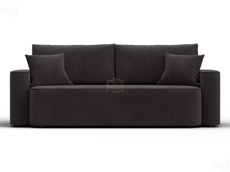 Диван прямой Лига-118 НПБ ( SEVEN 727 коричневый )