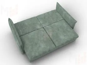 Диван прямой Лига-100 НПБ ( BRUT 08 зеленый )