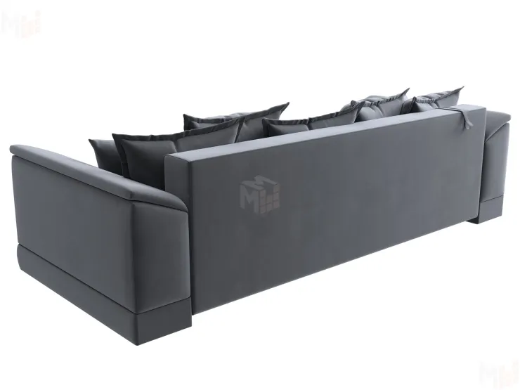 Диван прямой НордСтар НПБ ( SEVEN 17 серый )