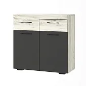 Тумба  СОНАТА ТС-900  Крафт белый-Антрацит Тумба  СОНАТА ТС-900  Крафт белый-Антрацит