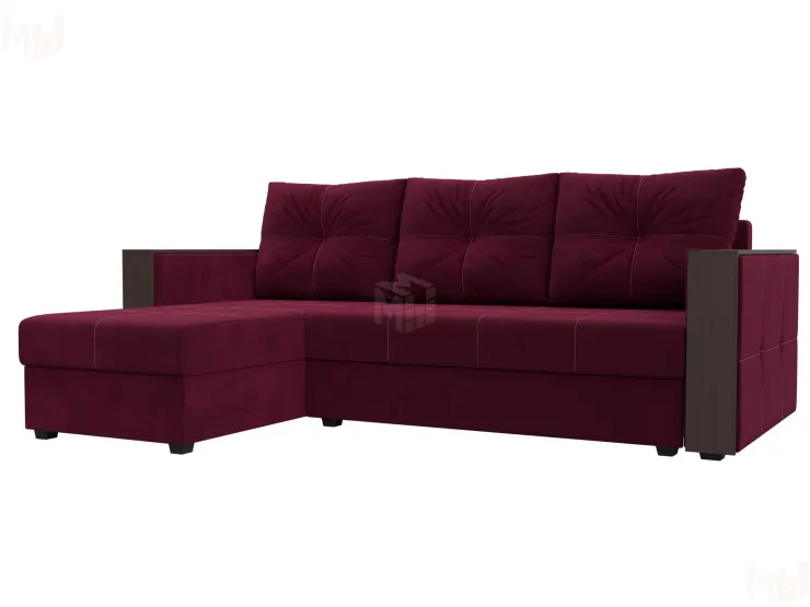 Диван угловой Валенсия Лайт левый угол