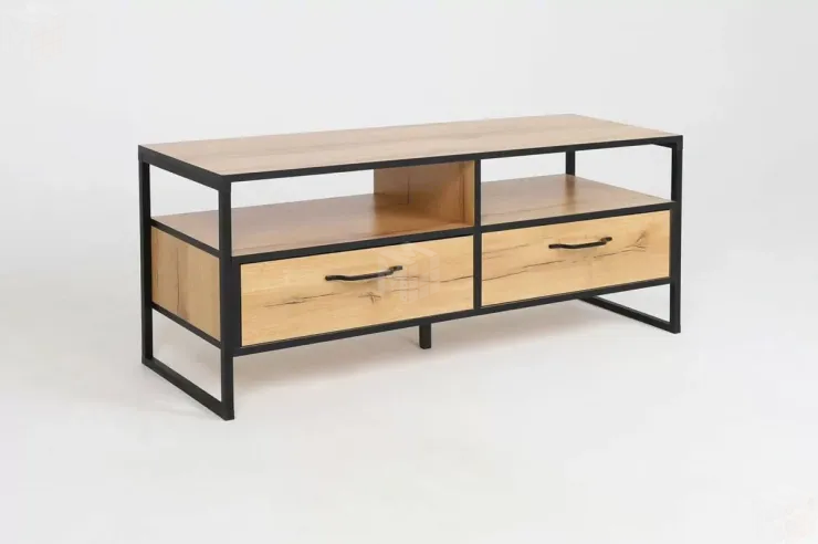 Тумба ТВ Виртон 11 Дуб Крафт Золотой