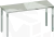 Стол письменный Ингар 2/ТТ дуб беленый / белый