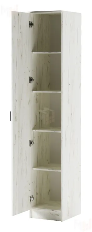 Пенал СОЛО Беатрис Крафт белый-Антрацит