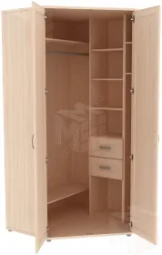 Шкаф угловой с зеркалами ГАРУН-К 534.02