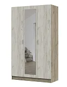Шкаф 3-х створчатый Басса ШК-553 дуб крафт серый - дуб крафт белый Шкаф 3-х створчатый Басса ШК-553 дуб крафт серый - дуб крафт белый