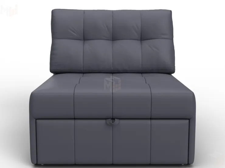 Кресло-кровать Лига-107 (80) ( GRIFON 15 серый )