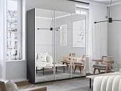 Шкаф-купе Прайм 3-х дверный Зеркало 180 см Шкаф-купе Прайм 3-х дверный Зеркало 180 см