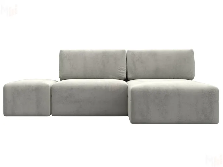 Диван угловой модульный с пуфом Лига-060 НПБ угол универсальный