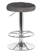 Табурет барный DOBRIN BRUNO (серый велюр (MJ9-75))
