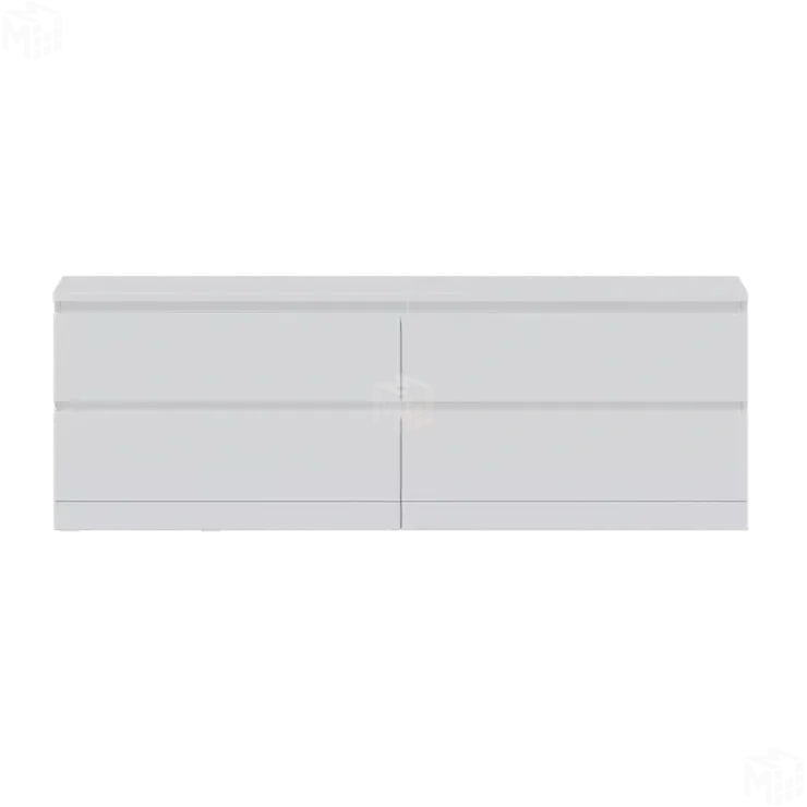 Комод Варма 4Д белый Комод Варма 4Д белый