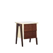 Тумбочка Leset "Сканди" 2 ящ. (Дуб шампань, компаньон Орех/Дуб шампань) Тумбочка Leset "Сканди" 2 ящ. (Дуб шампань, компаньон Орех/Дуб шампань)