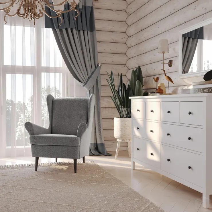 Кресло для отдыха Вало Malmo 90 (grey) Кресло для отдыха Вало Malmo 90 (grey)