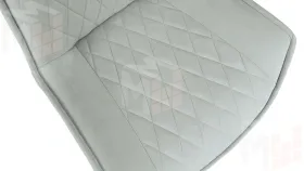 Стул Фэнди К2 Черный муар, Велюр Confetti Silver