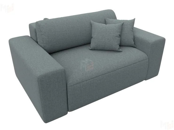 Кресло Лига-036 НПБ ( Амур серый )