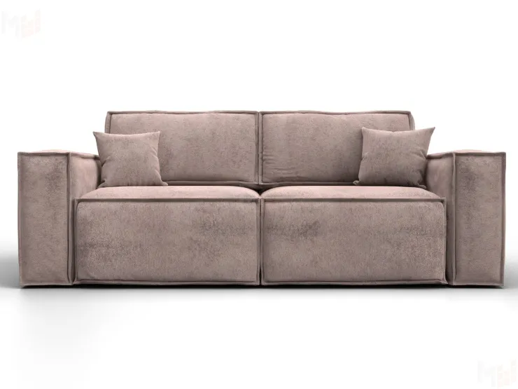 Диван прямой Лига-081 НПБ ( TOWER 05 бежевый )