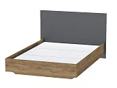 Кровать 1600 Квадро 031 М1 с Настилом Графит