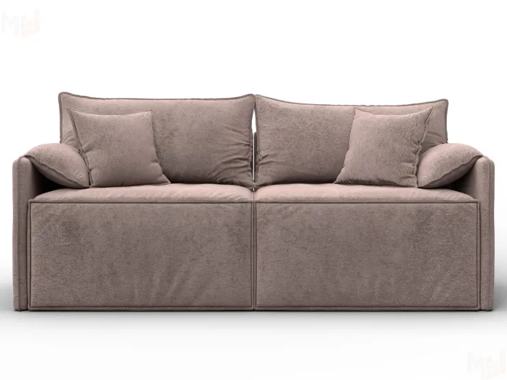 Диван прямой модульный Лига-106 ( TOWER 05 бежевый )