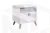 Тумба прикроватная Ева  белое дерево/белый матовый Тумба прикроватная Ева  белое дерево/белый матовый