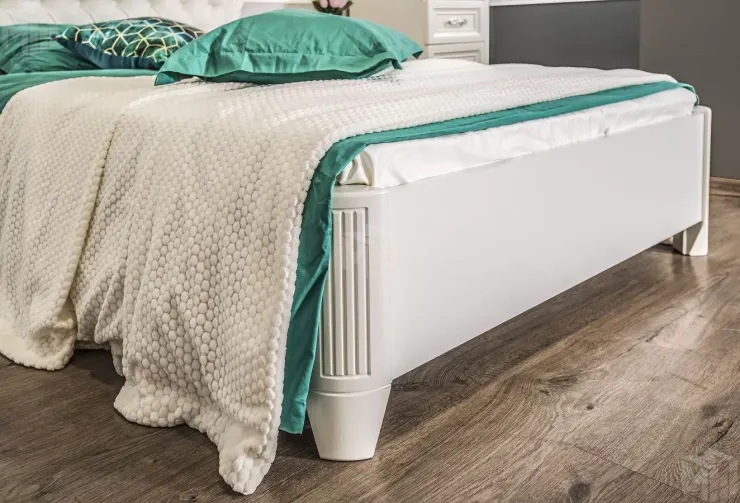 Детская кровать Мишель 120х200 см белый матовый Детская кровать Мишель 120х200 см белый матовый