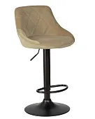 Стул барный DOBRIN LOGAN BLACK (мокко велюр (MJ9-9)) Стул барный DOBRIN LOGAN BLACK (мокко велюр (MJ9-9))
