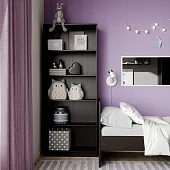 2.02.07.120.5 СИРИУС стеллаж 78х190 Дуб Венге RU