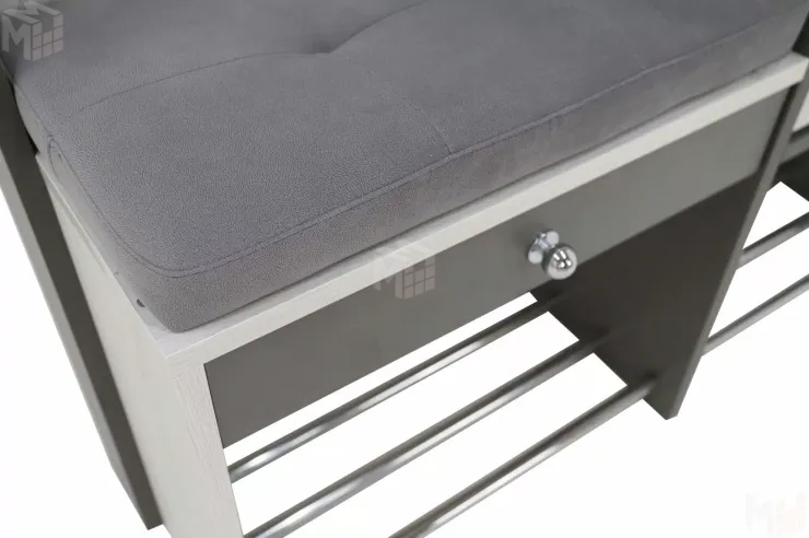 Прихожая Гретта-Эльза 1 Дуб Эльза/Темно-Серый Лофт